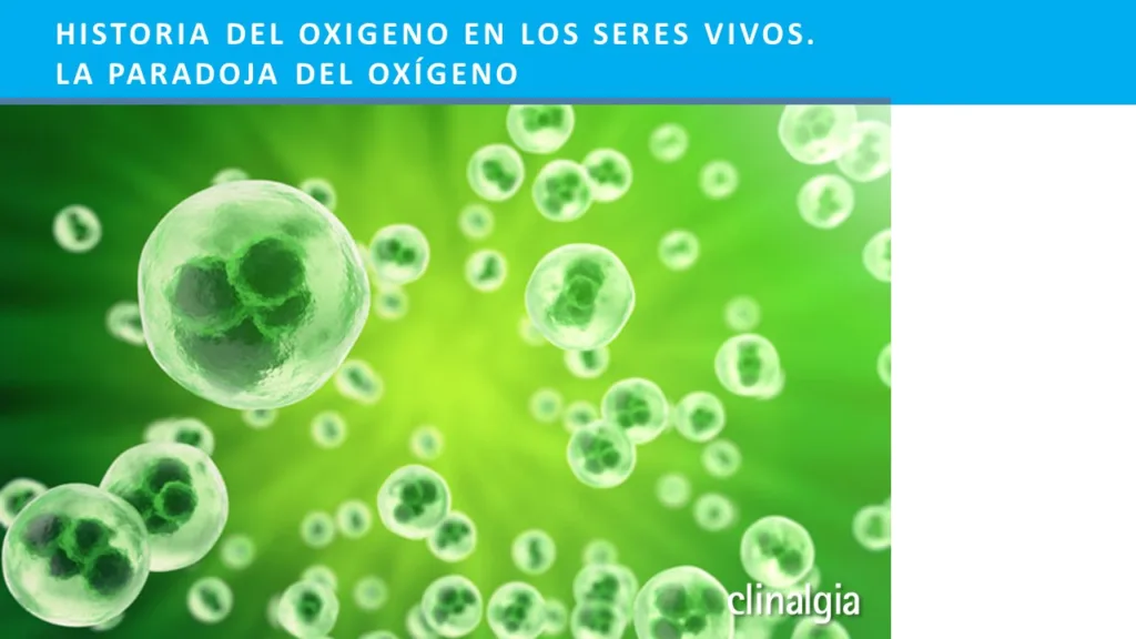 Historia del Oxígeno en los Seres Vivos. La Paradoja del Oxígeno