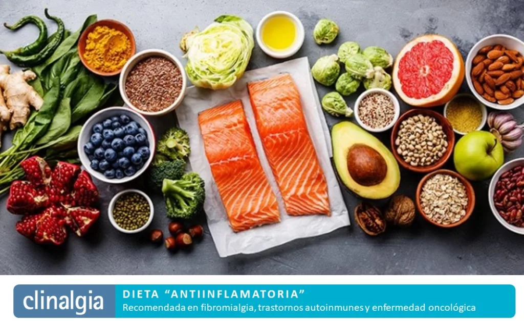 Dieta antiinflamatoria | Fibromialgia, trastornos autoinmunes y enfermedad oncológica