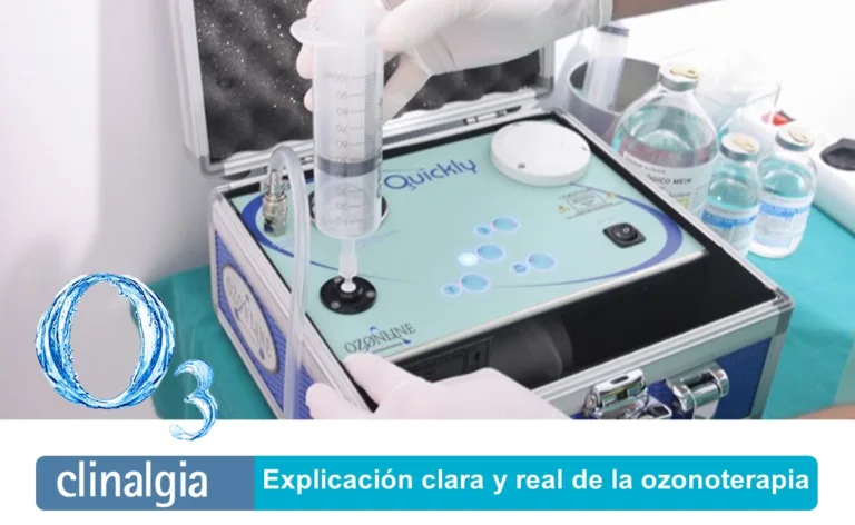 Explicación clara y real de la ozonoterapia